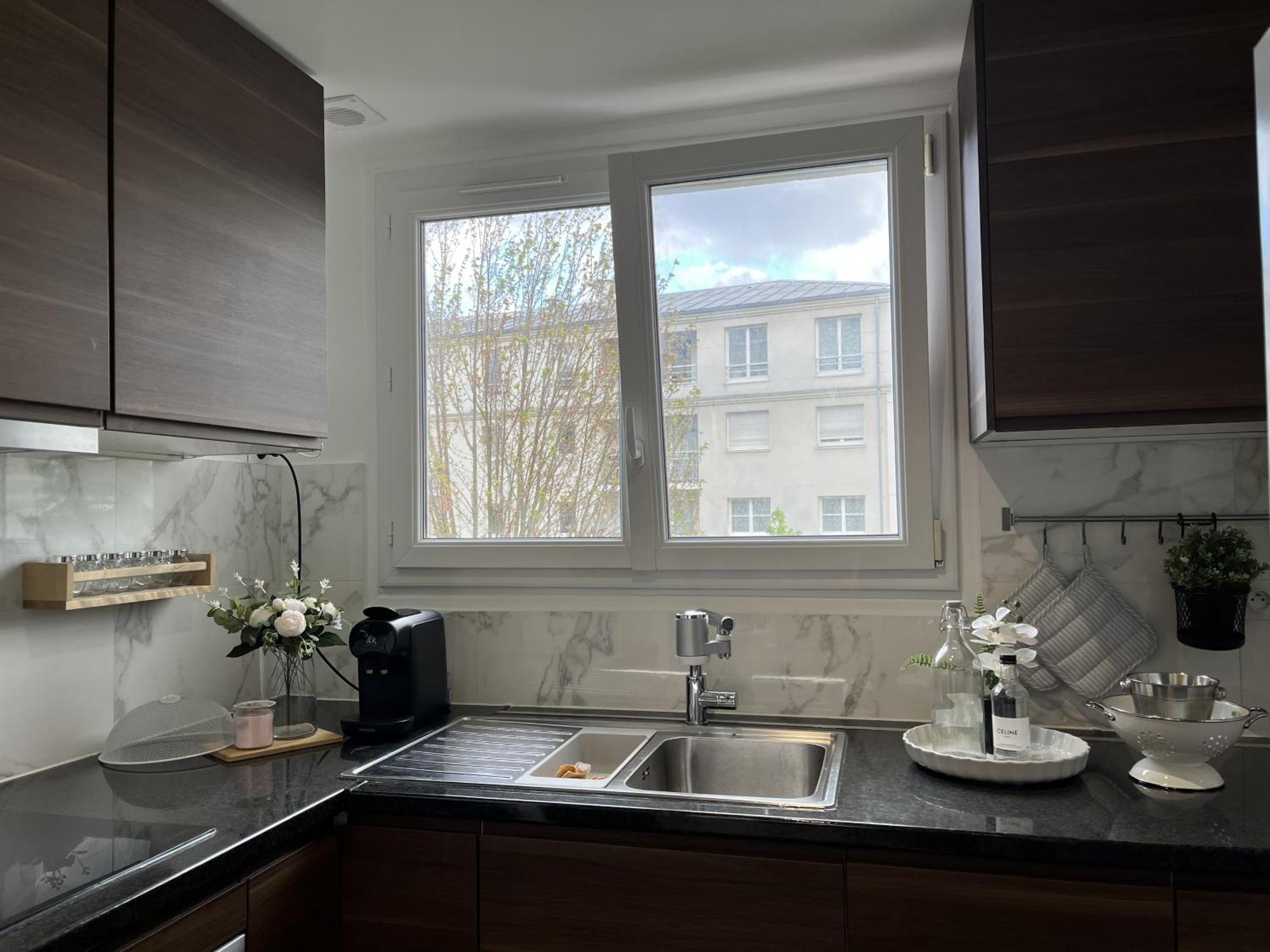 Entire 60M2 Apartment - Close To Paris - Parking - Kitchen - 2Min Rerb - Olympic'24 Bourg-la-Reine Exterior foto