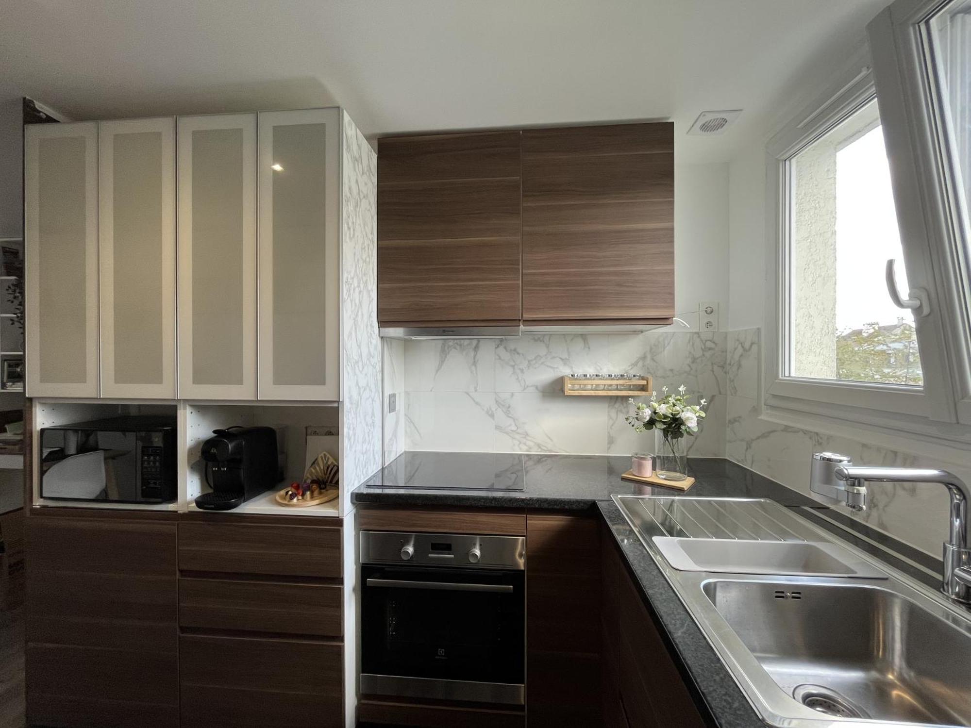 Entire 60M2 Apartment - Close To Paris - Parking - Kitchen - 2Min Rerb - Olympic'24 Bourg-la-Reine Exterior foto
